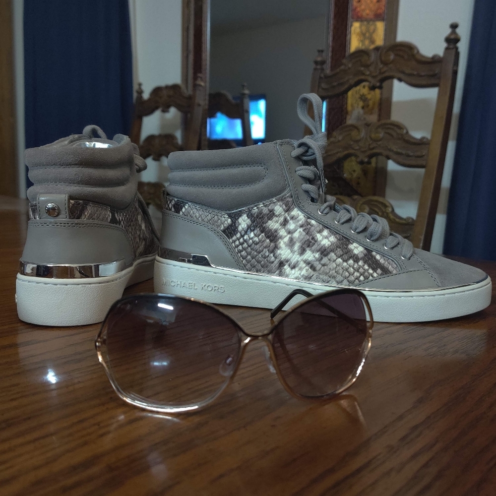 Michael Kors Collection Alligator High Tops